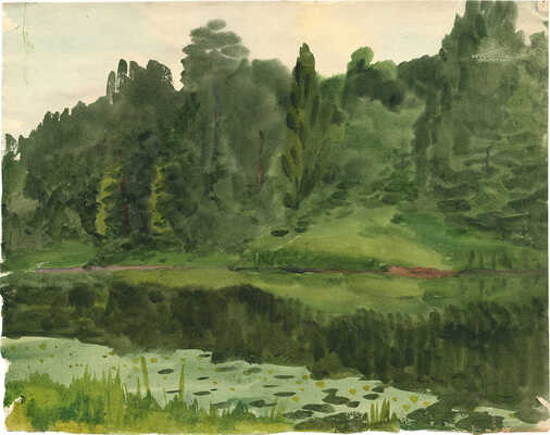 Лапшин Николай Фёдорович. Пейзаж